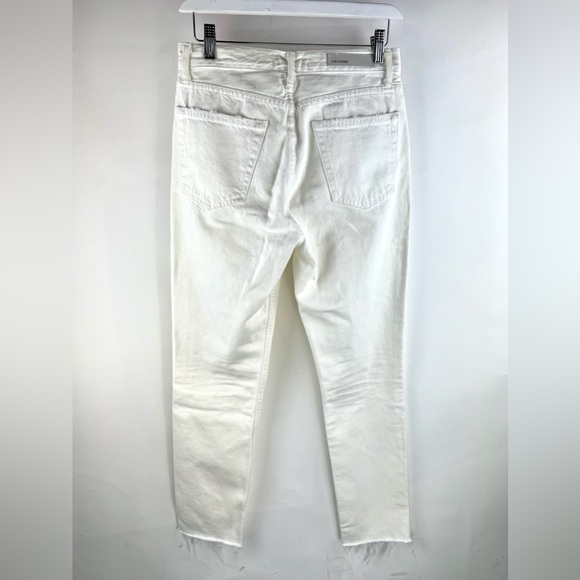 GRLFRND Karolina White Flag High Rise Skinny Crop Jeans - Picture 3 of 14